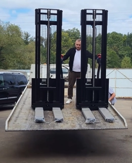 Тест-драйв складской техники на нашем складе во Владикавказе